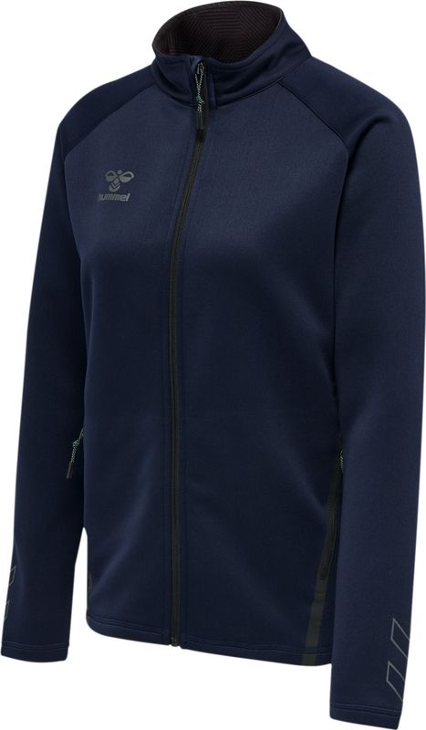 Hummel - Full Zip Sweatshirt - Zwart - Katoen