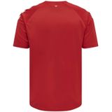Sportshirt - Ronde Hals - Logoprint - Jersey - Normale Pasvorm - Kwartmouw