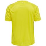 Hummel Core Xk Core Poly T-shirt Met Korte Mouwen Geel L Man