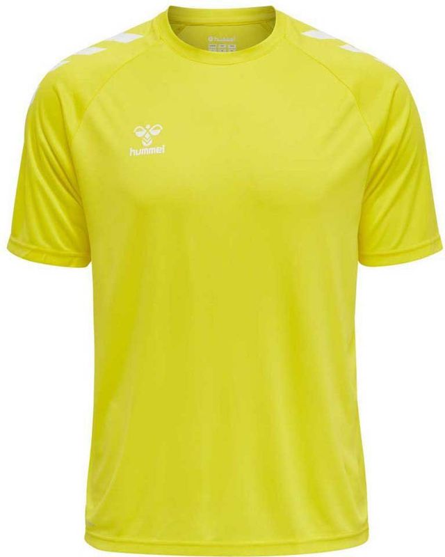 Hummel Core Xk Core Poly T-shirt Met Korte Mouwen Geel L Man