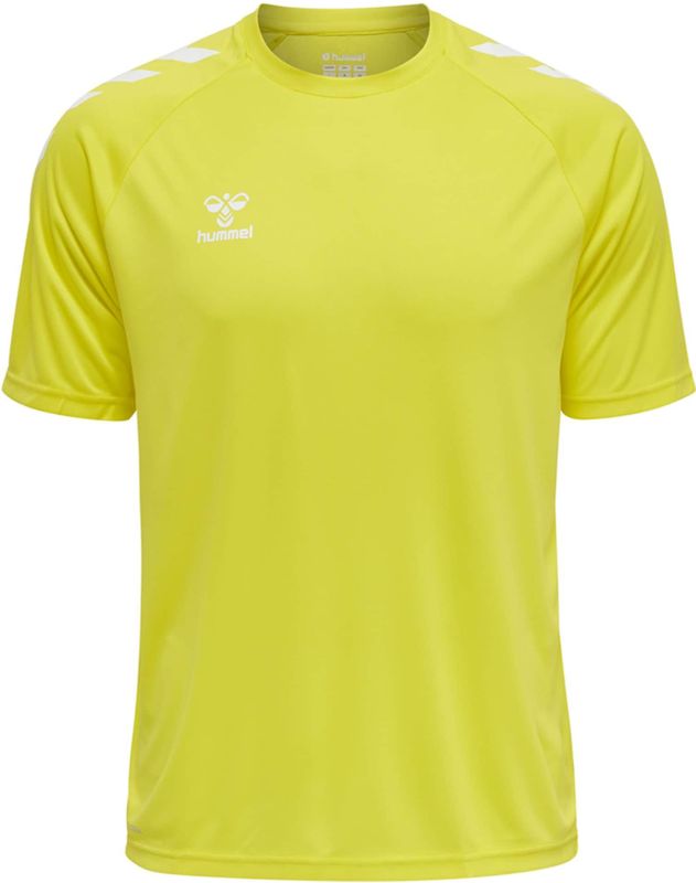 Hummel Core Xk Core Poly T-shirt Met Korte Mouwen Geel L Man