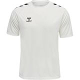 Hummel Core Xk Core Poly T-shirt Met Korte Mouwen Wit S Man