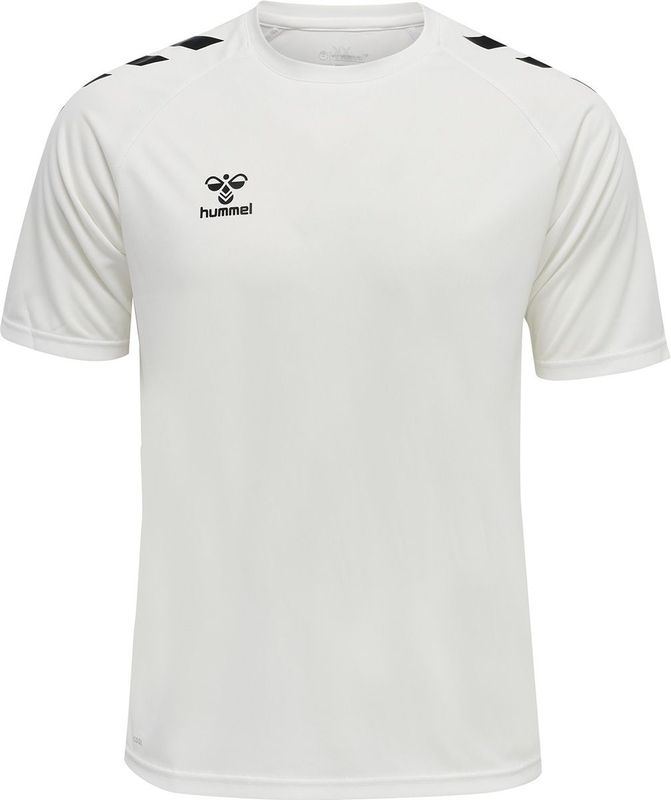 Hummel Core Xk Core Poly T-shirt Met Korte Mouwen Wit S Man