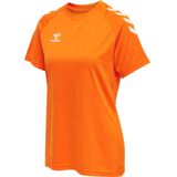 Hummel Core Xk Core Poly T-shirt Met Korte Mouwen Oranje XS Vrouw