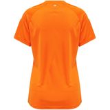 Hummel Core Xk Core Poly T-shirt Met Korte Mouwen Oranje XS Vrouw