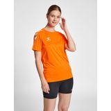 Hummel Core Xk Core Poly T-shirt Met Korte Mouwen Oranje XS Vrouw