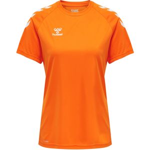 Hummel Core Xk Core Poly T-shirt Met Korte Mouwen Oranje XS Vrouw