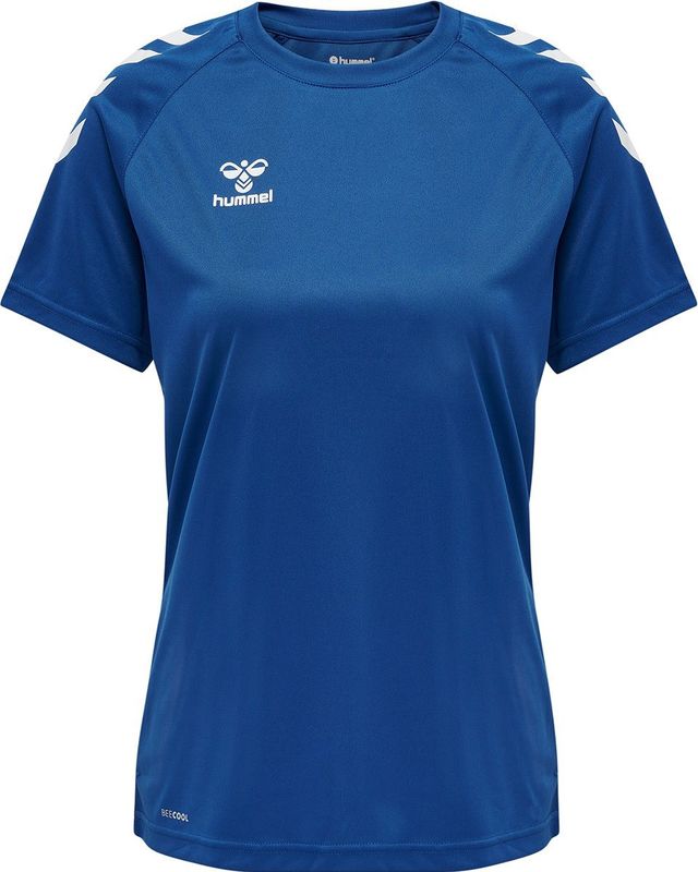 Functioneel Shirt - Zwart - Katoen - Ronde Hals - Logoprint