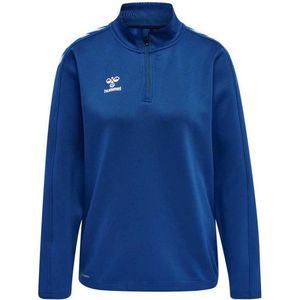 Hummel Core Xk Half Rits Sweatshirt Blauw Vrouw
