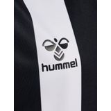 Hummel - Core XK - Functioneel Shirt - Zwart/Wit/Wolwit - Jersey, V-hals, Kwartmouw