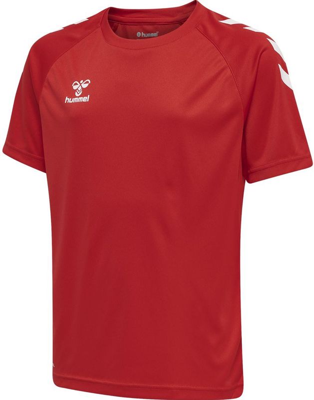Hummel Core Xk Core Poly T-shirt Met Korte Mouwen Rood 6 Years Jongen