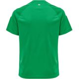 Hummel - hmlCore - T-shirt - Groen - 100% Polyester