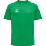 Hummel - hmlCore - T-shirt - Groen - 100% Polyester