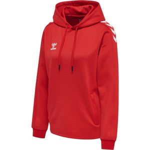 Hummel Damen Hoodie Hmlcore Xk Poly Sweat Hoodie Woman True Red