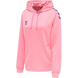 Hummel Core XK Poly Sweat Hoodie Dames - Sporttruien - roze - Vrouwen