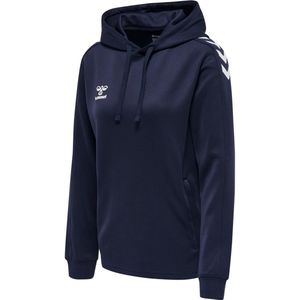 Hummel - Core Xk Poly Hoodie - Sweater - Zwart - Fleece