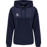 Hummel - Core Xk Poly Hoodie - Sweater - Zwart - Fleece