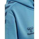 Sweater - Capuchon - Zwart - Sweatstof - Logoprint - Zijstrepen