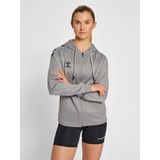 Hummel Core XK Poly Zip Sweater Dames - Sporttruien - grijs - Vrouwen