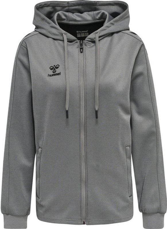 Hummel Core XK Poly Zip Sweater Dames - Sporttruien - grijs - Vrouwen