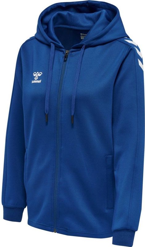 Hummel - Core Xk Poly Sweatshirt - Zwart - Polyester - Met Rits