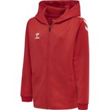 Hummel Core Xk Poly Sweatshirt Met Rits Rood Jongen