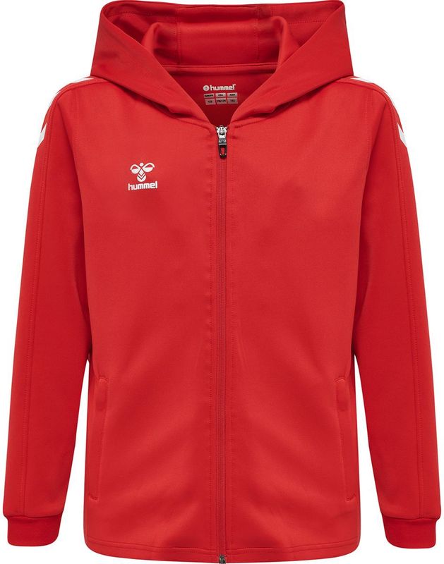 Hummel Core Xk Poly Sweatshirt Met Rits Rood Jongen