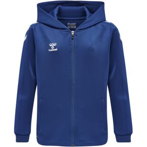 hmlCORE - XK POLY ZIP HOOD - Sweat - Blauw - Polyester