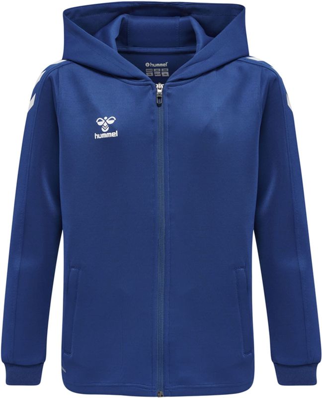 hmlCORE - XK POLY ZIP HOOD - Sweat - Blauw - Polyester