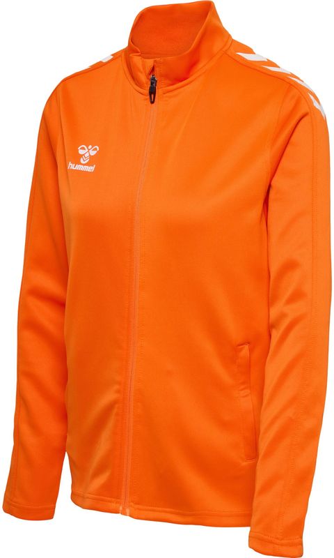 Sportief Sweatvest - Normale Pasvorm - Lange Mouw - Zwart - Ritssluiting