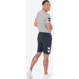 hummel - Legacy Shorts - Sportbroek - Zwart - Katoen - Geborsteld Fleece