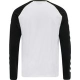 hummel - LEGACY BLOCKED - T-shirt - Zwart - Jersey