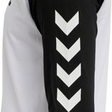 hummel - LEGACY BLOCKED - T-shirt - Zwart - Jersey