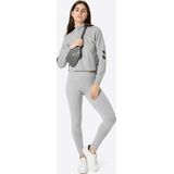 Hummel - Legacy Nikka - Cropped Half Rits Sweatshirt - Grijs