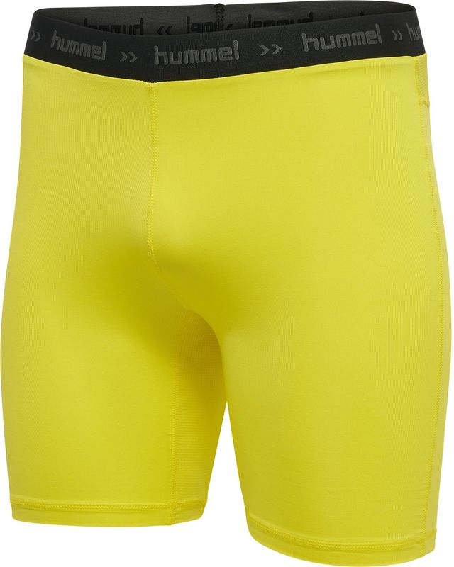 Hummel - First Performance - Korte Broeken - Groen - Jersey Stof