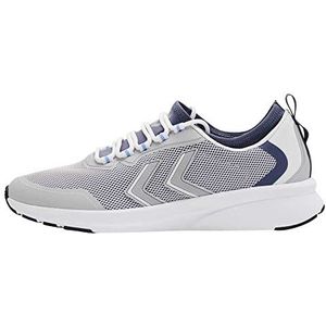 hummel Flow Fit Sneakers, uniseks, donkergrijs lichtgrijs, 44 EU