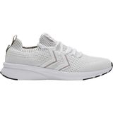 hummel Flow Seamless Sneakers voor dames, wit, 45 EU