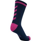 Hummel - Elite Indoor Sock Low - Sportsokken - Black Iris/Sugar Plum