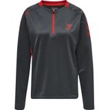 Hummel - Action Poly Sweatshirt - Zwart - Polyester