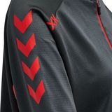 Hummel - Action Poly Sweatshirt - Zwart - Polyester