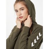 Hummel Go Cotton Hoodie Dames - Sporttruien - bruin/wit - Vrouwen