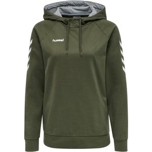 Hummel - Go Cotton Hoodie - Sweater - Zwart - Katoenmix