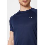 Newline Core Running Shirt Heren - sportshirts - donkerblauw - Mannen