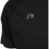 Newline - Shirt - Zwart/Wit - Gerecycled Materiaal - Ronde Hals - Kwartmouw