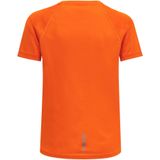 Hummel - KIDS CORE RUNNING T-SHIRT S/S - Sportshirt - Junior - Met Reflecterend Logo