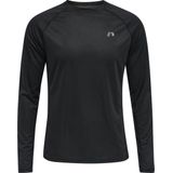 Newline Core Running LS Shirt Heren - zwart zwart