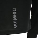 Newline Core Running LS Shirt Heren - zwart zwart