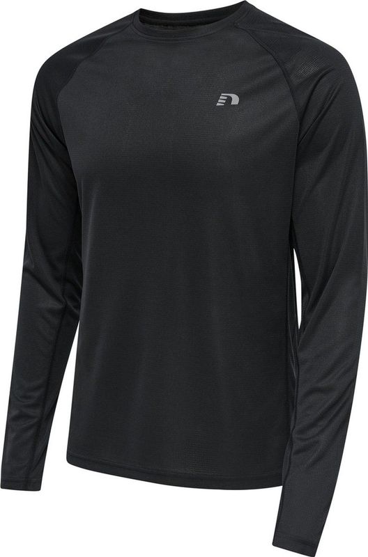 Newline Core Running LS Shirt Heren - zwart zwart