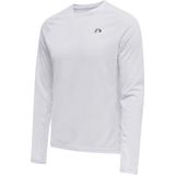 Newline Core Running LS Shirt Heren - sportshirts - wit - Mannen