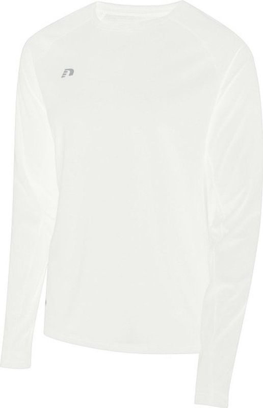 Newline Core Running LS Shirt Heren - sportshirts - wit - Mannen
